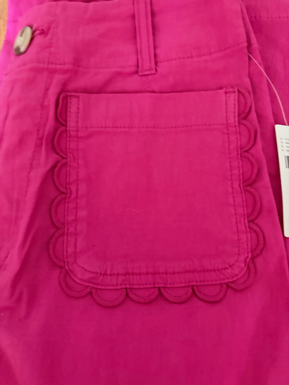 Anthropologie Brand New Colette hot pink pants - Picture 5 of 5
